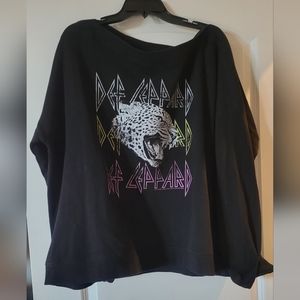Maurices Def Leppard Sweatshirt 3X